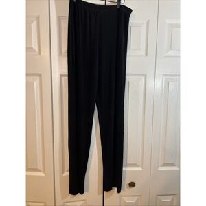 Costa Moda Women's Size 14 Toulouse Black Pants Comfy Roomy Stretchy NWT